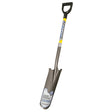 Vulcan 34538 PEP-F Drain Spade Shovel, 6 in W Blade, Steel Blade, Fiberglass Handle, D-Shaped Handle, 29 in L Handle