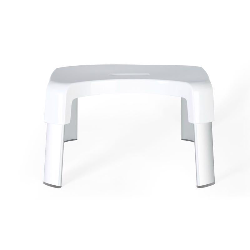 Better Living White Plastic Toilet Stool
