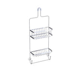 Better Living Astra 25.5 in. H X 5 in. W X 10.98 in. L Chrome Silver Shower Caddy