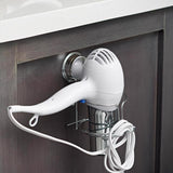 Better Living Stick N Lock Plus 6.1 in. H X 5.91 in. W X 3.94 in. L Hair Dryer Holder