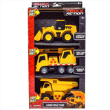 Sunny Days Maxx Action Mini Construction Vehicles Multicolored, Pack of 6