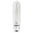 Feit Electric BP40T10 Incandescent Bulb, 40 W, T10 Lamp, E26 Medium Lamp Base, 260 Lumens, 2500 K Color Temp, Soft White, Pack of 12