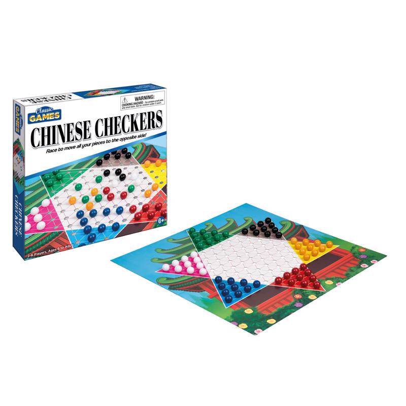 Playmaker Toys Classic Games Chinese Checkers Multicolored