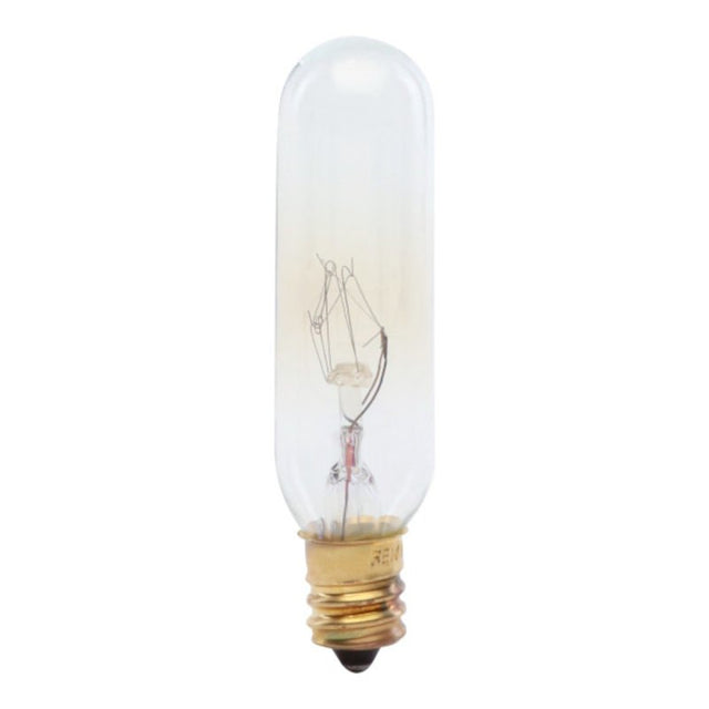 Feit Electric BP15T6-145 Incandescent Lamp, Clear Lamp, 0.75 in D x 2.87 in H Dimensions, 15 W, T6 Lamp, 85 Lumens, Pack of 6