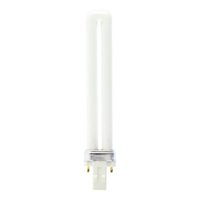 Feit Electric BPPL13 Compact Fluorescent Bulb, 13 W, PL Lamp, GX23 Lamp Base, 800 Lumens, 2700 K Color Temp, Soft White, Pack of 6
