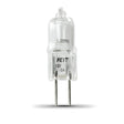 Feit Electric BPQ10T3 Halogen Bulb, 1-1/4 in H Dimensions, 10 W, G4 Lamp Base, JC T3 Lamp, 3000 K Color Temp, Pack of 12