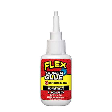 Flex Seal Family of Products Flex Super Glue High Strength Clear Super Glue 20 gm, Pack of 8