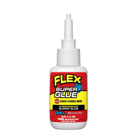 Flex Seal Family of Products Flex Super Glue High Strength Clear Super Glue 20 gm, Pack of 8