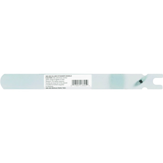 Zareba Fi-Shock 300-305 Strainer Handle, In-Line, Steel