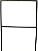 Hy-Ko FRAME-2 Sign Frame, Rectangle, Metal, Black