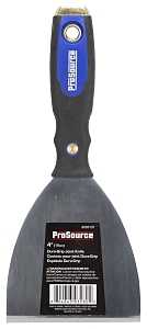 ProSource 03280 Scraper/Joint Knife, 4-1/4 in W Blade, 4 in L Blade, HCS Blade, Flexible Blade, Dura-Grip Handle