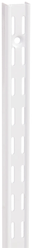 Knape & Vogt 82 WH 78 Shelf Standard, 450 lb, 14 ga Thick Material, 1-1/16 in W, 78 in H, Steel, Pack of 10