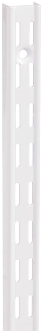Knape & Vogt 82 WH 78 Shelf Standard, 450 lb, 14 ga Thick Material, 1-1/16 in W, 78 in H, Steel, Pack of 10