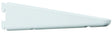 Knape & Vogt 182 Series 182 WH 14.5 Shelf Bracket, 15-3/16 in L, Steel, White