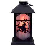 Magic Seasons 8 in. Haunted Flicker Flame Lantern Halloween Decor, Pack of 6