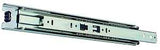 Knape & Vogt 8400P 18 Drawer Slide, 18 in L Extension, 100 lb, 1/2 in W Rail