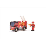 Hape Fire Truck with Siren Multicolored 2 pc
