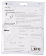 Boston Harbor L3660-51-07 Towel Ring, 5-7/8 in Dia Ring, Wall Mounting