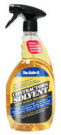 Orange-Sol 10131 Contractor Solvent, Liquid, Citrus, Clear/Orange, 33 oz Bottle