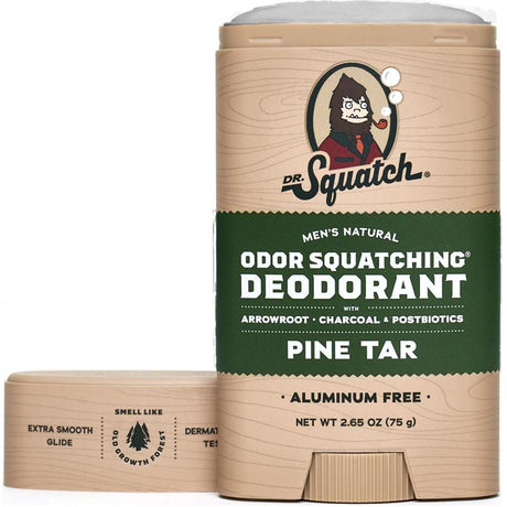 Dr. Squatch Pine Tar Deodorant 2.65 oz 1 pk