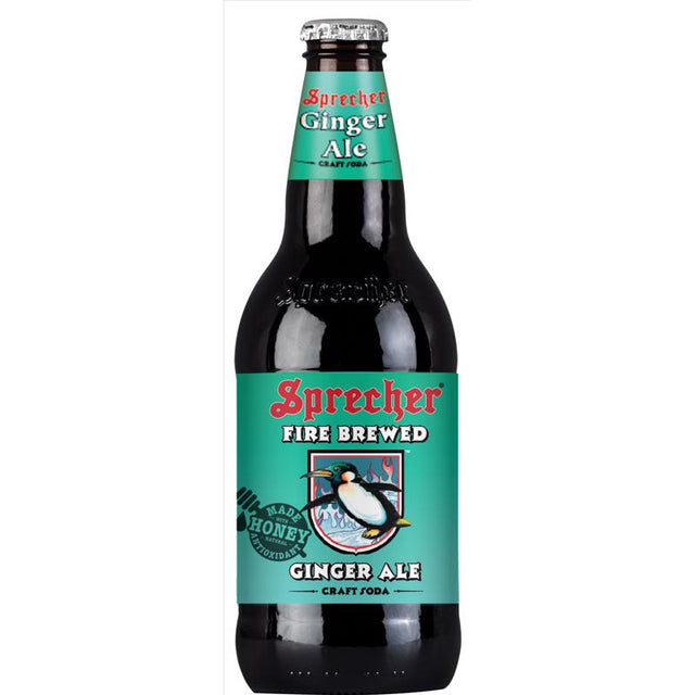 Sprecher Ginger Ale Ginger Ale Soda 16 oz 1 pk, Pack of 24