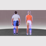 BeActive Plus Back and Calf Heat Wrap Mesh Fabric 1 pk