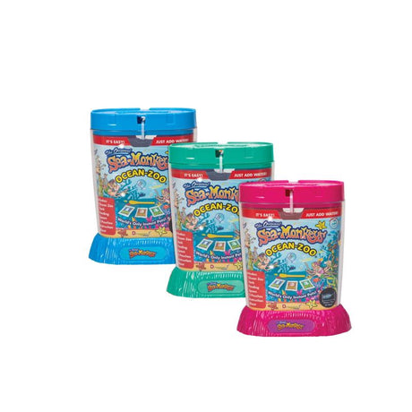 Schylling Sea Monkey Ocean Zoo Classic Toy Assorted, Pack of 12
