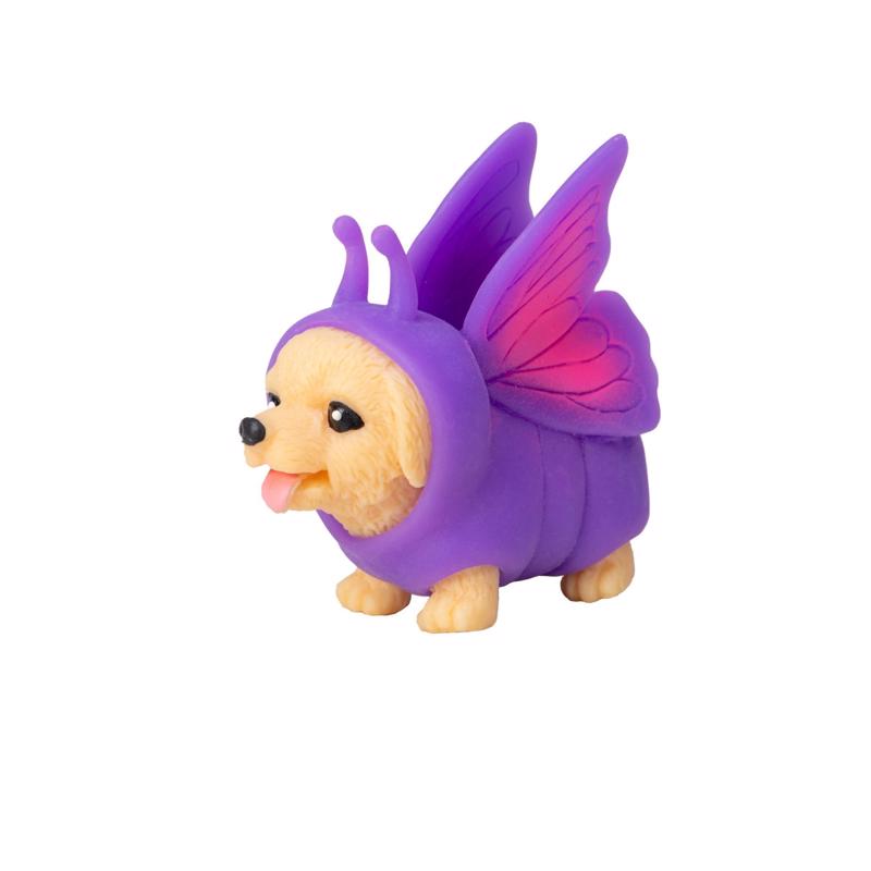 Schylling Party Animals Rave Puppies Fidget Toy Assorted, Pack of 24