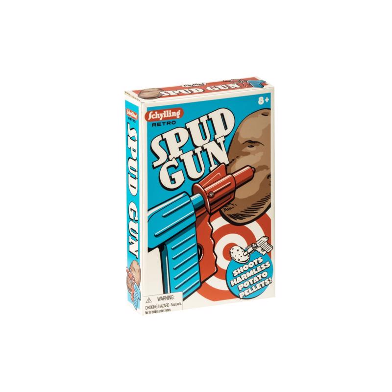 Schylling Retro Spud Toy Gun Assorted, Pack of 12