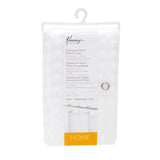 Kenney 72 in. H X 70 in. W Clear Embossed Shower Curtain Liner PEVA