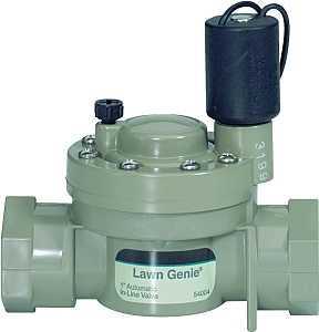 Toro 54004 In-Line Valve with Flow Control, 1 in, PVC Body