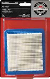Briggs & Stratton 5043K Air Filter, Paper Filter Media, 5-1/4 in L x 4-1/4 in W x 3/4 in H