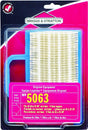 Briggs & Stratton 5063K Air Filter with Pre-Cleaner, Paper Filter Media, For: 18 to 26 Gross hp Intek V-Twin Engine