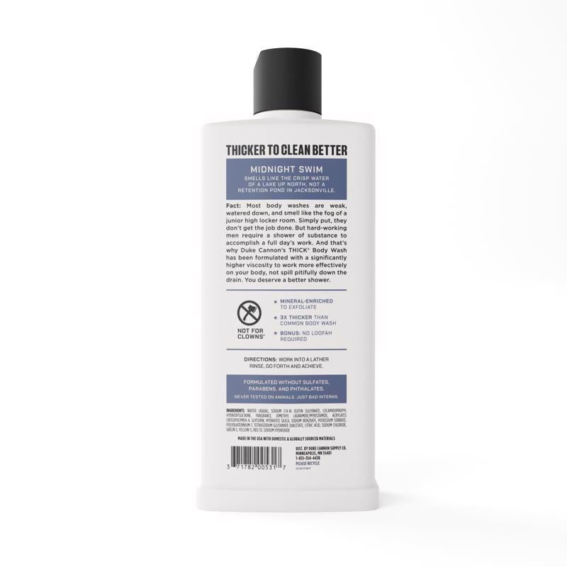 Duke Cannon Midnight Swim Sandalwood + Lavender Scent Body Wash 17.5 oz 1 pk