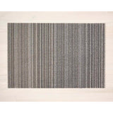 Chilewich 24 in. W X 36 in. L Gray/White Skinny Stripe Polyester/Vinyl Utility Mat
