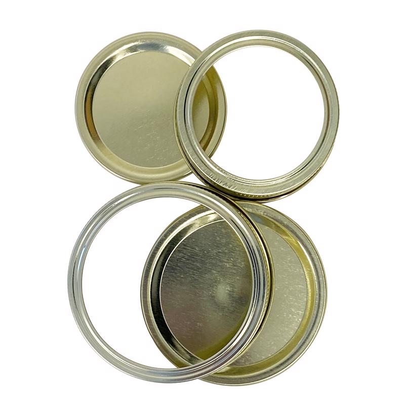 Tecnocap Anchor Hocking Regular Mouth Canning Lids and Bands 12 pk, Pack of 10