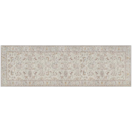 Gel Pro NeverMove 24 in. W X 76 in. L Beige Jordan Oatmeal Polyester Runner Rug