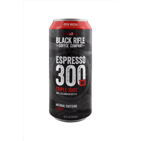 Black Rifle Coffee Company RTD Rich Mocha Espresso Coffee 1 pk, Pack of 12