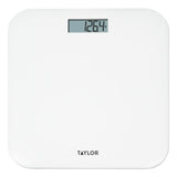 Taylor 400 lb Digital Bathroom Scale White