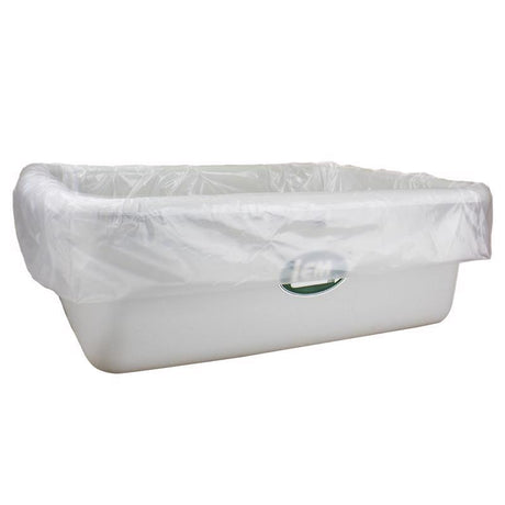 LEM Clear Meat Lug Liners 25 pk