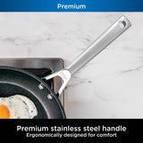 Ninja NeverStick Aluminum/Stainless Steel Griddle Pan Gray