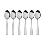 Pfaltzgraff Silver Stainless Steel Danford Dinner Spoon Set 6 pc, Pack of 6