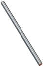 National Hardware N179-366 Threaded Rod, 5/8-11 Thread, 12 in L, A Grade, Steel, Zinc, UNC Thread
