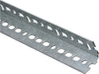 National Hardware 4020BC Series N182-766 Slotted Angle Stock, 1-1/2 in L Leg, 60 in L, 14 ga Thick, Steel, Galvanized