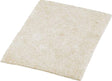 Shepherd Hardware 9950 Protective Blanket, Felt Cloth, Beige, 6 in L, 4-1/4 in W, 3/16 in Thick, Rectangular