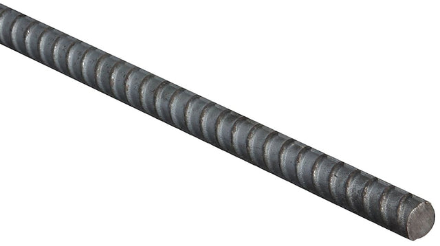 National Hardware 316489 Series N316-489 Replacement Weldable Rebar, 1/2 in Dia, 36 in L, Steel