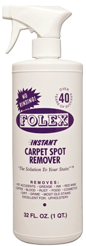Folex FSR32 Instant Carpet Spot Remover, 32 oz Pump Spray Bottle, Liquid