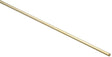 National Hardware N215-244 Rod, 1/4 in Dia, 36 in L, Brass