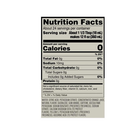 SodaStream Mountain Dew Zero Sugar Soda Mix 440 ml