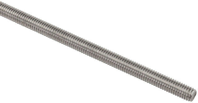 National Hardware 4002BC Series N218-230 Threaded Rod, 3/8-16 in Thread, 36 in L, Coarse Grade, Stainless Steel